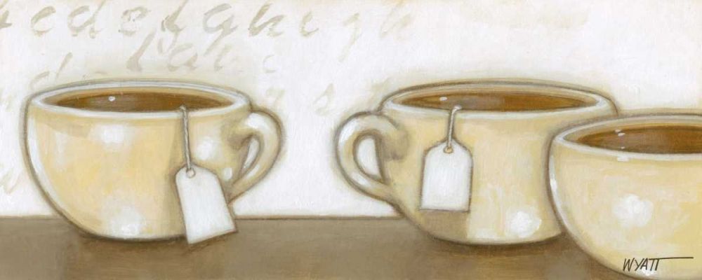 Wall Art Painting id:236988, Name: Time for Tea I, Artist: Wyatt Jr., Norman