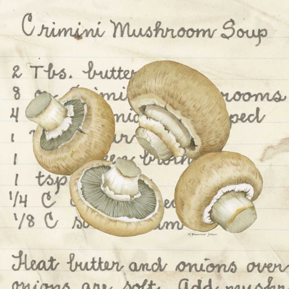 Wall Art Painting id:236990, Name: Crimini, Artist: Pallan, Nancy S.