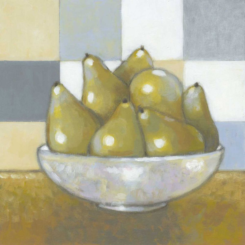 Wall Art Painting id:237005, Name: Green Pears, Artist: Wyatt Jr., Norman