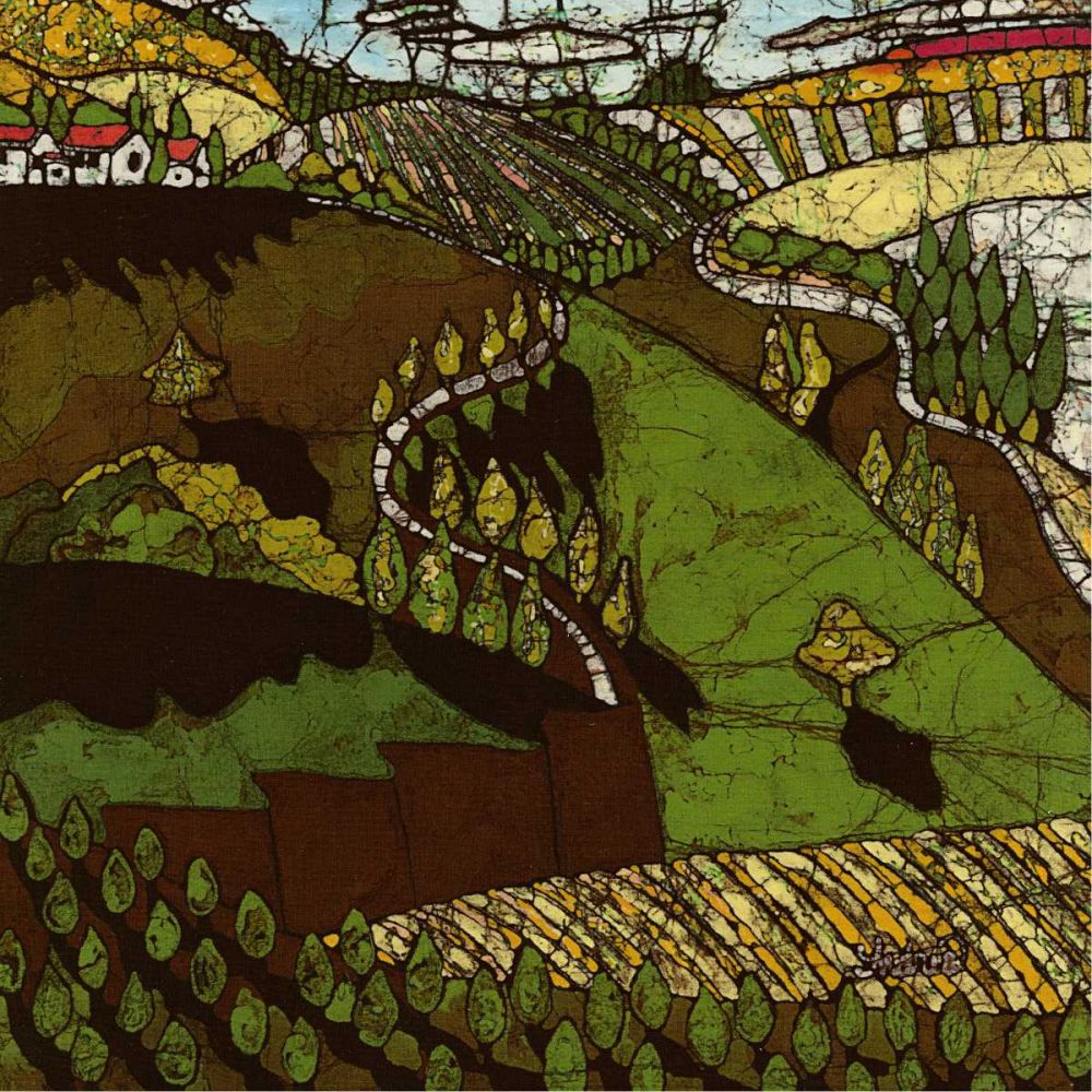 Wall art: Cypress Road, by Davis, Andrea