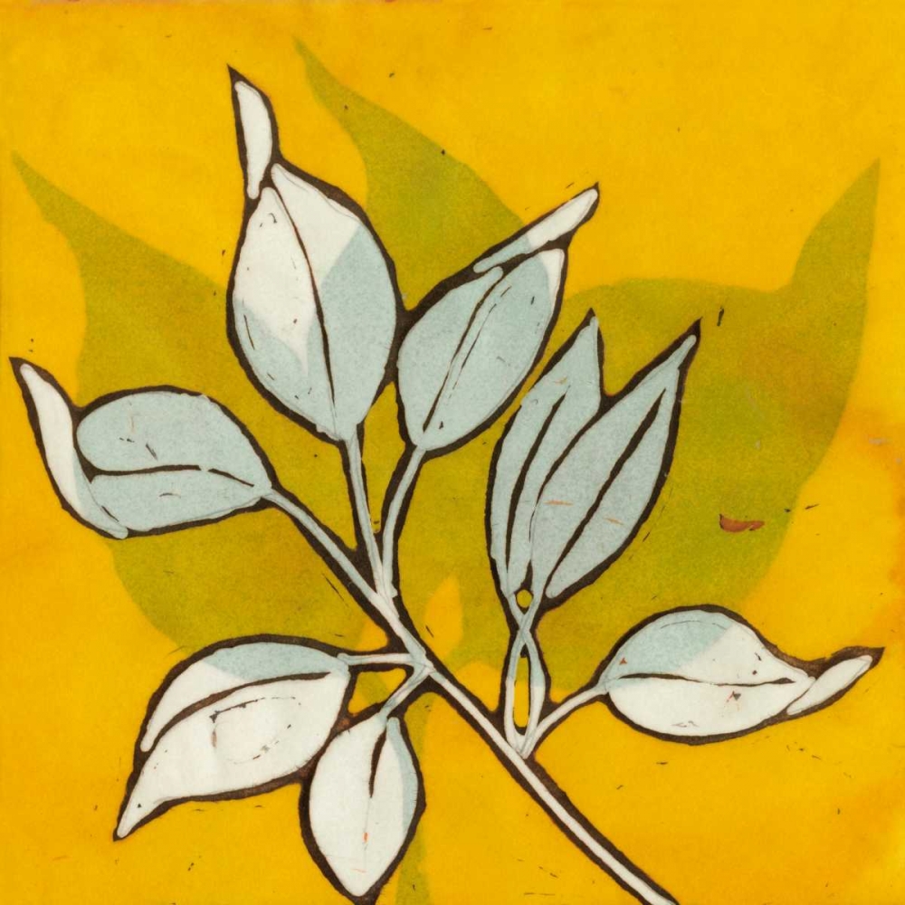 Wall Art Painting id:35061, Name: Gold Batik Botanical I, Artist: Davis, Andrea