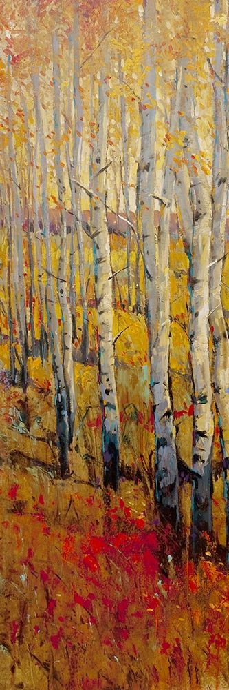 Wall art: Custom Vivid Birch Forest I (ASH), by OToole, Tim