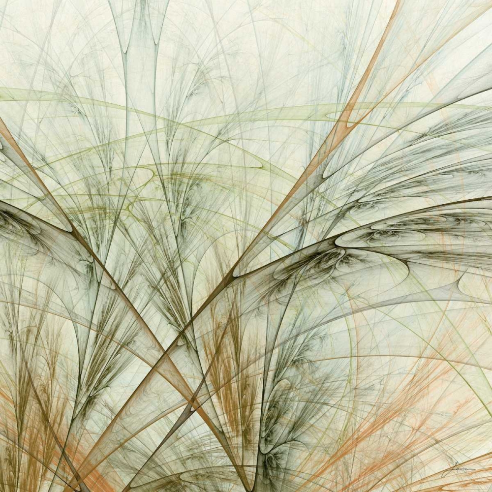 Art Print: Fractal Grass VI
