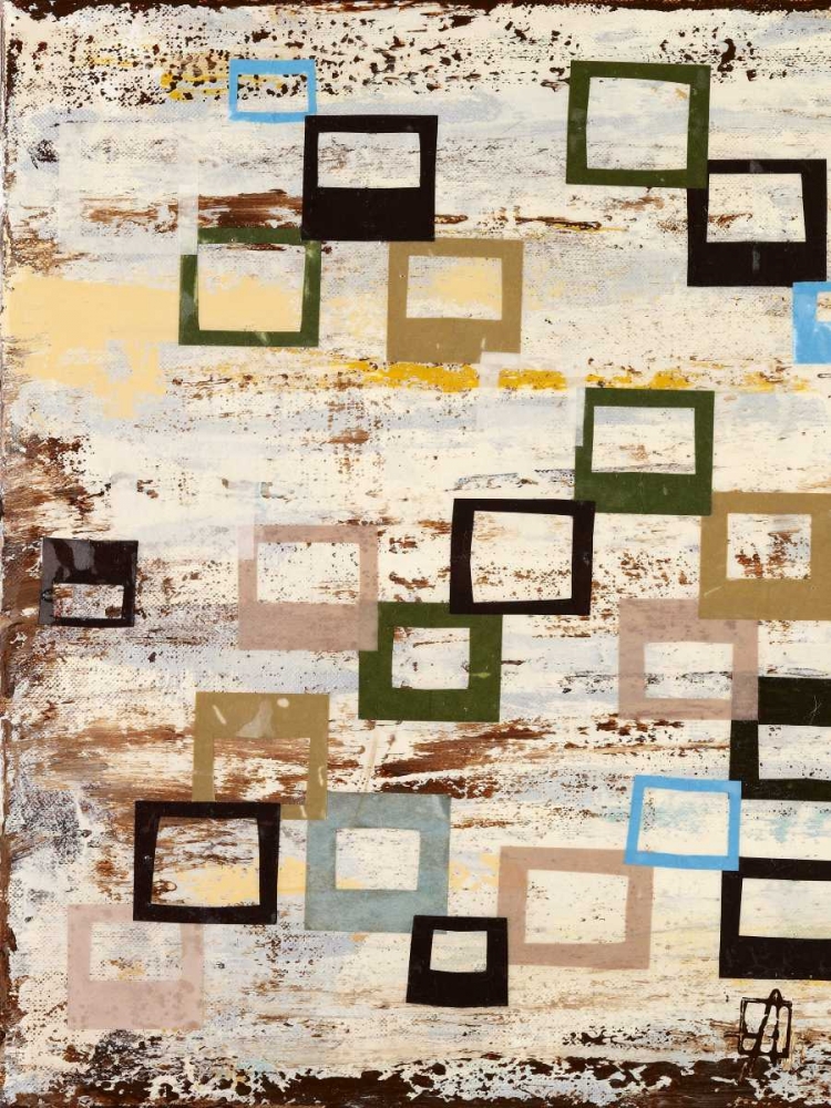 Wall Art Painting id:35078, Name: Square RD I, Artist: Avondet, Natalie