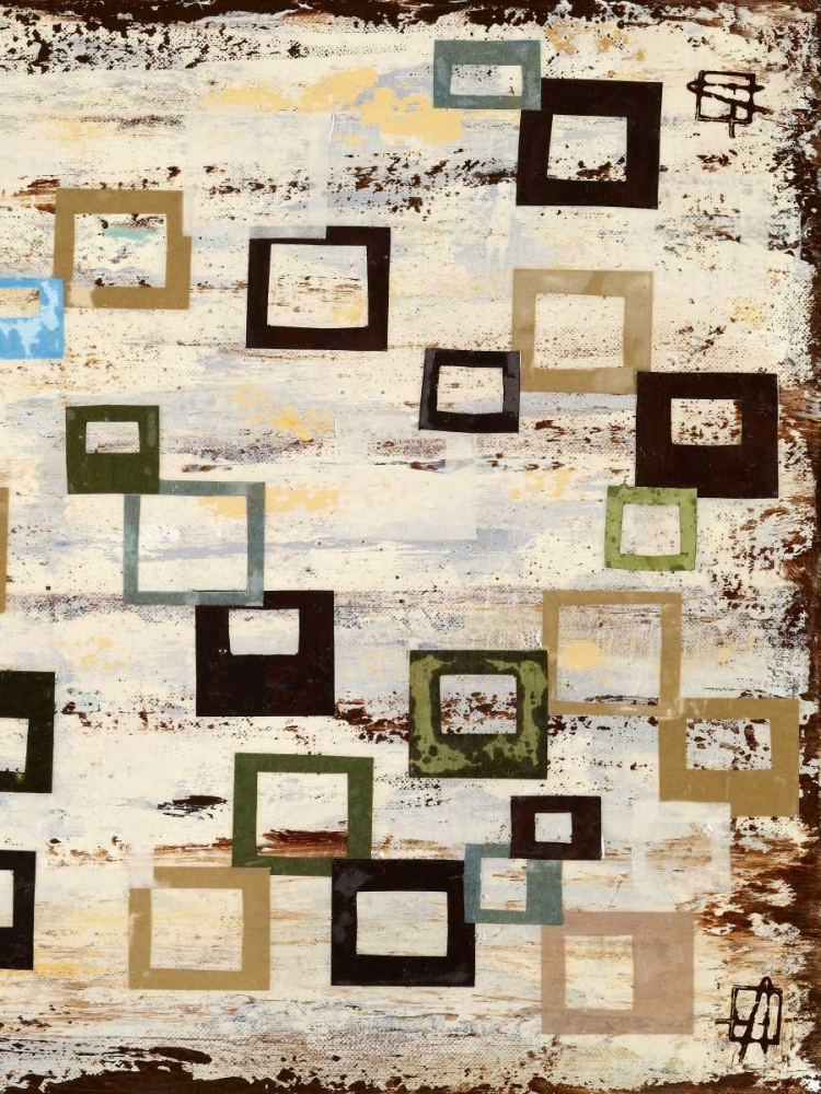 Wall Art Painting id:35079, Name: Square RD II, Artist: Avondet, Natalie