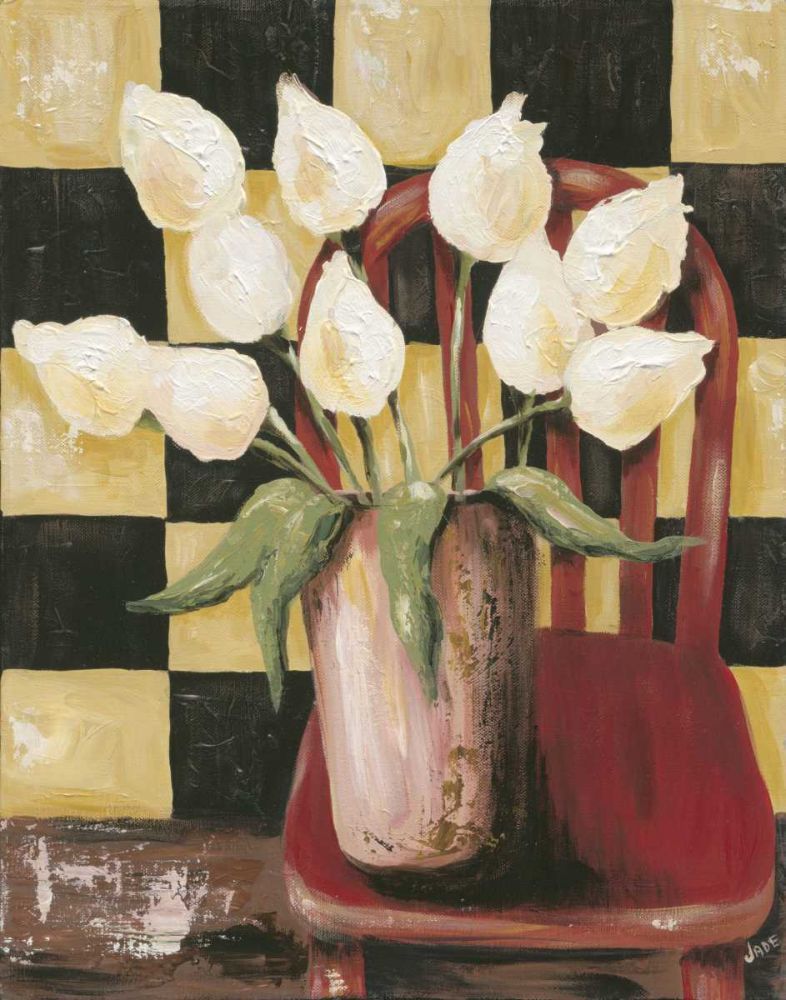 Wall Art Painting id:237661, Name: Bright Tulips, Artist: Reynolds, Jade