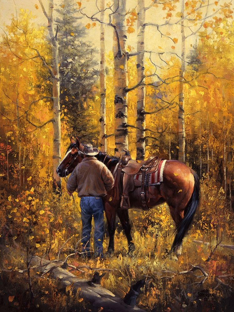 Wall Art Painting id:227009, Name: Sangre de Cristo Gold, Artist: Sorenson, Jack