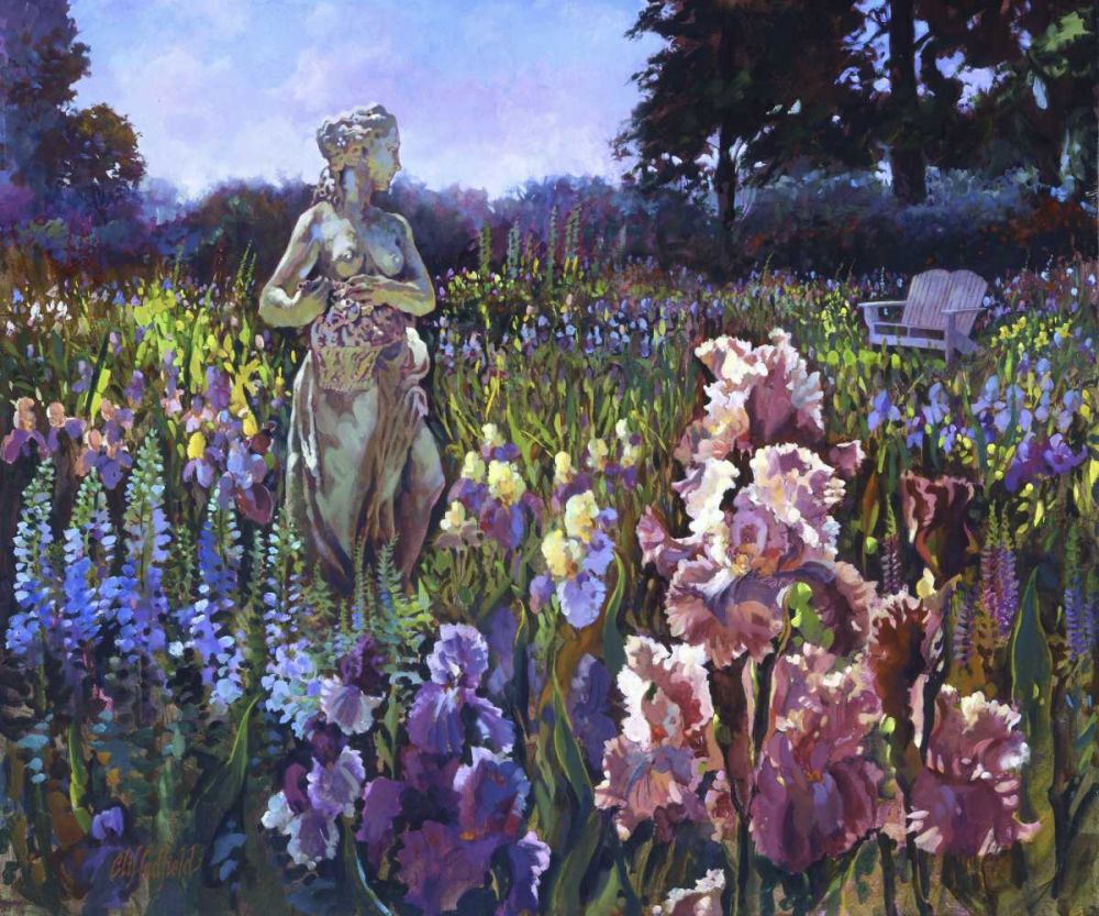 Art Print: Garden Wait