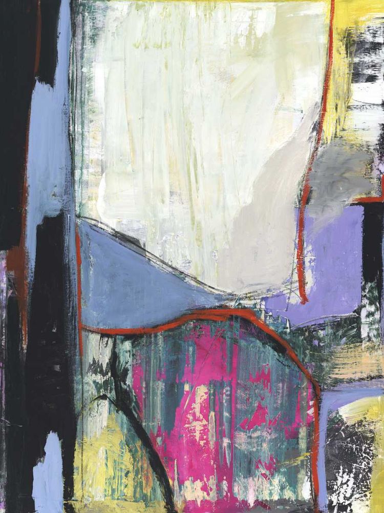 Wall art: Walking Through II, by Fuchs, Jodi