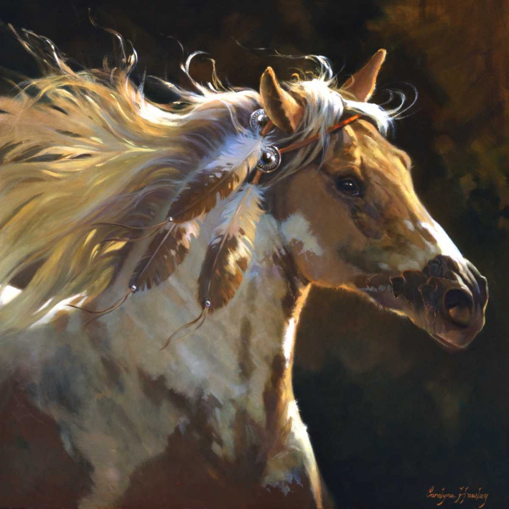 Wall Art Painting id:66298, Name: Spirit Horse, Artist: Hawley, Carolyne