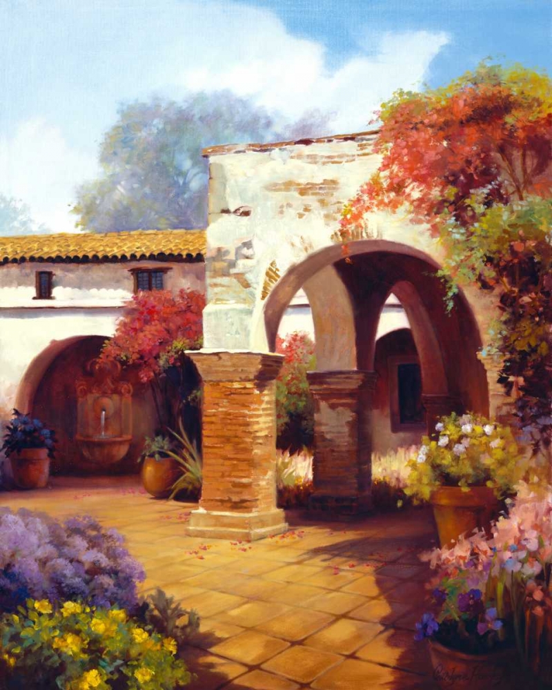 Wall Art Painting id:66309, Name: Capistrano, Artist: Hawley, Carolyne