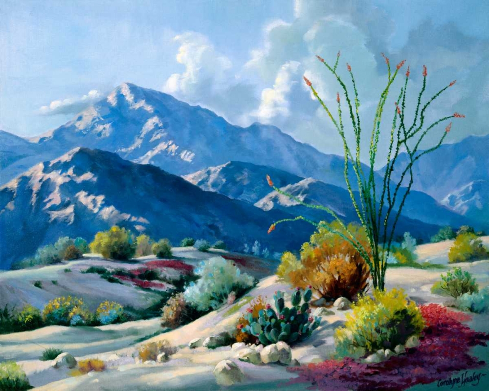 Wall Art Painting id:66311, Name: Desert Serenade, Artist: Hawley, Carolyne