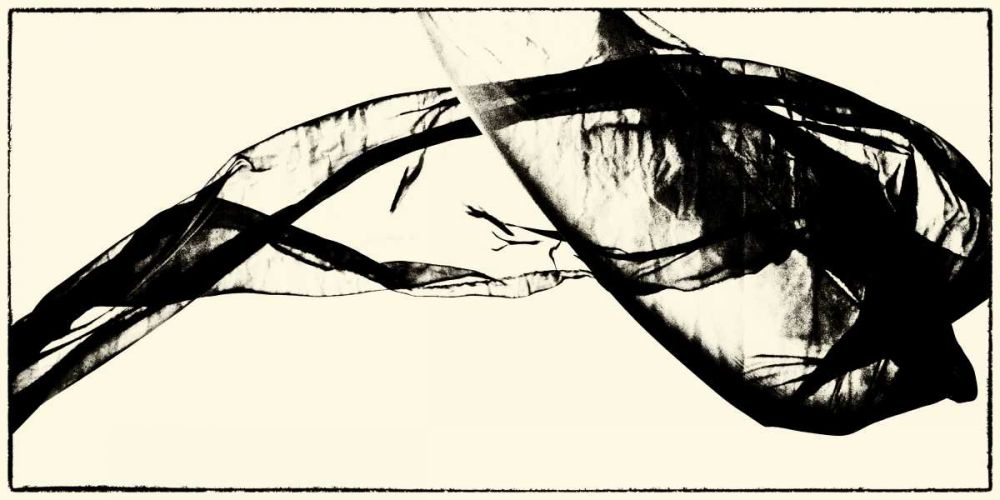 Wall art: Silk Ink V, by Ling, Tang