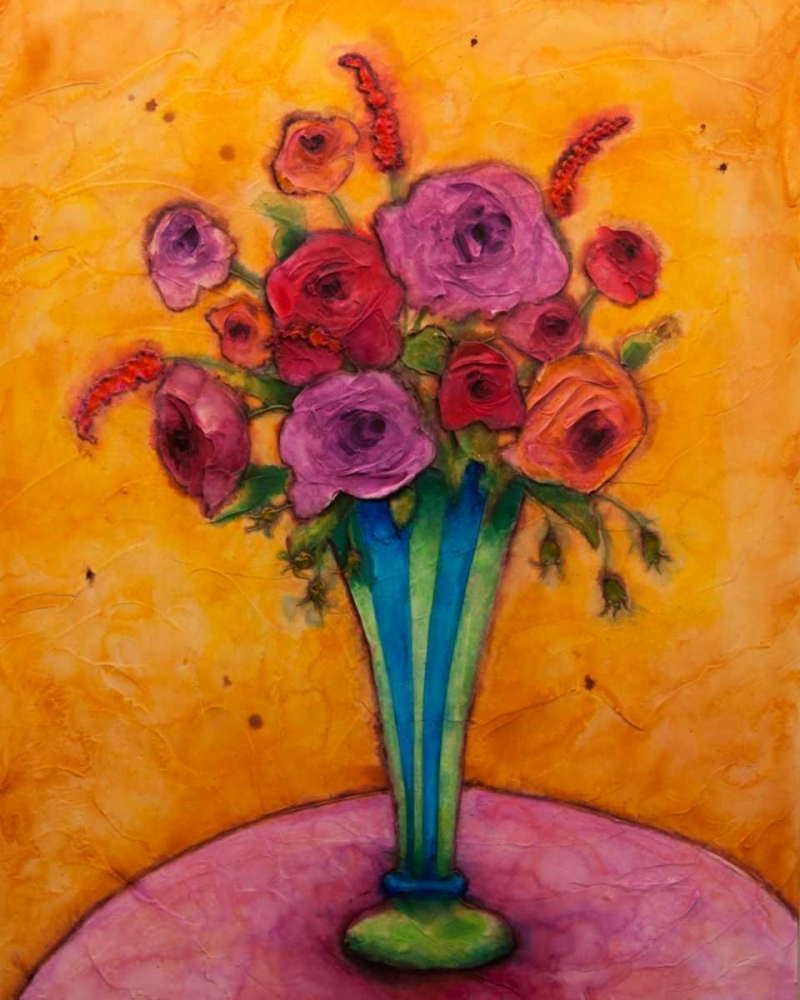 Wall Art Painting id:167044, Name: Long-Stemmed Happiness, Artist: Quin, Marabeth