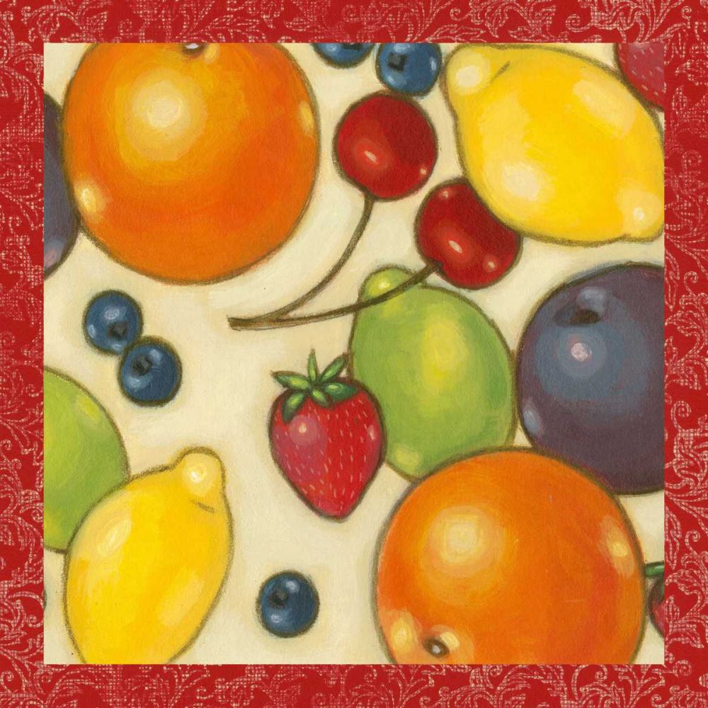 Wall Art Painting id:238242, Name: Fruit Medley II, Artist: Wyatt Jr., Norman
