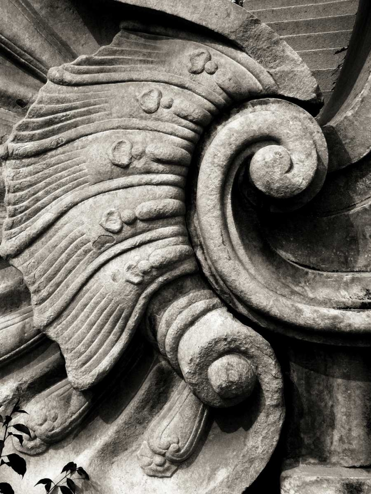 Art Print: Stone Carving I