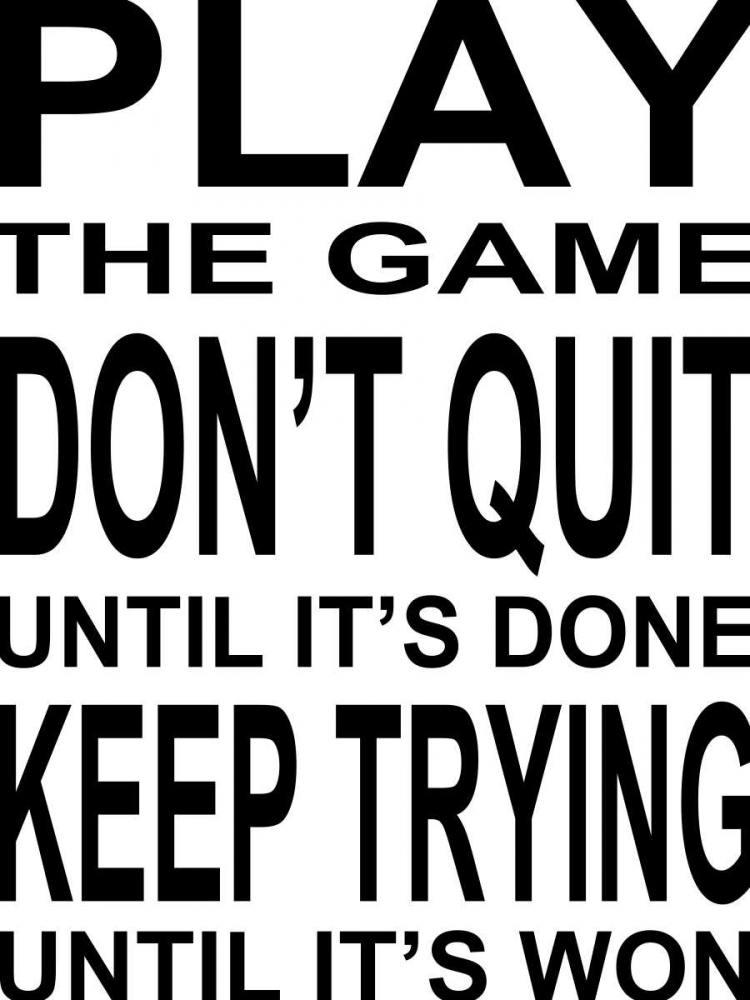 Wall Art Painting id:42443, Name: Play the Game II, Artist: James, Andrea