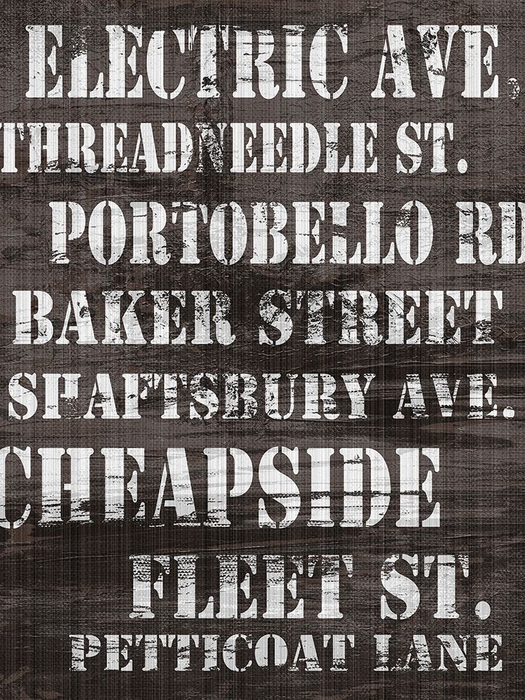 Wall Art Painting id:190567, Name: Streets of London II, Artist: James, Andrea