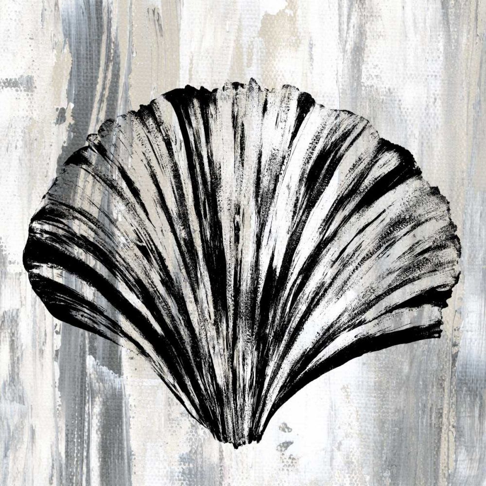 Wall Art Painting id:238545, Name: Black Shell I, Artist: James, Andrea