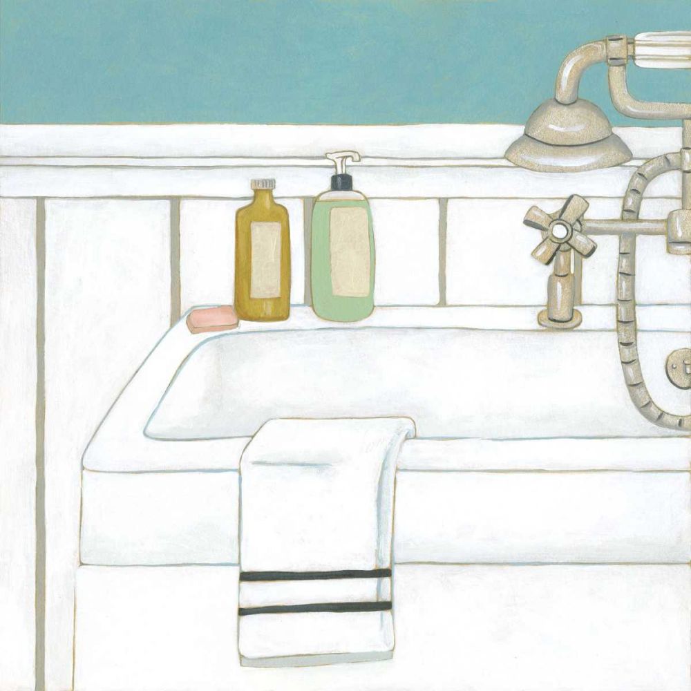 Wall Art Painting id:238578, Name: Classic Bath VI, Artist: Zarris, Chariklia
