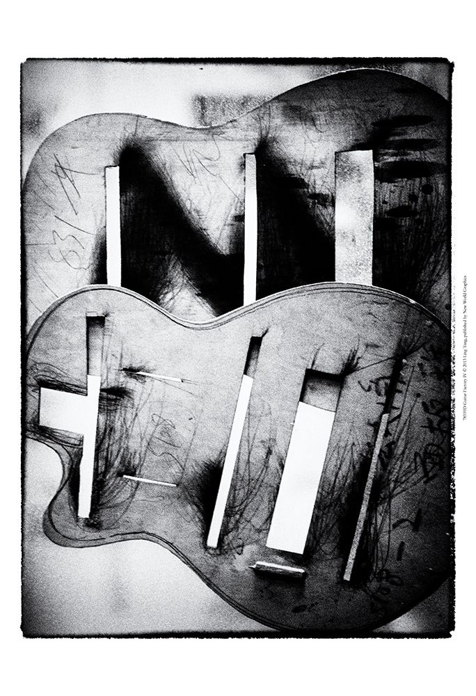 Wall Art Painting id:252595, Name: Guitar Factory IV, Artist: Ling, Tang