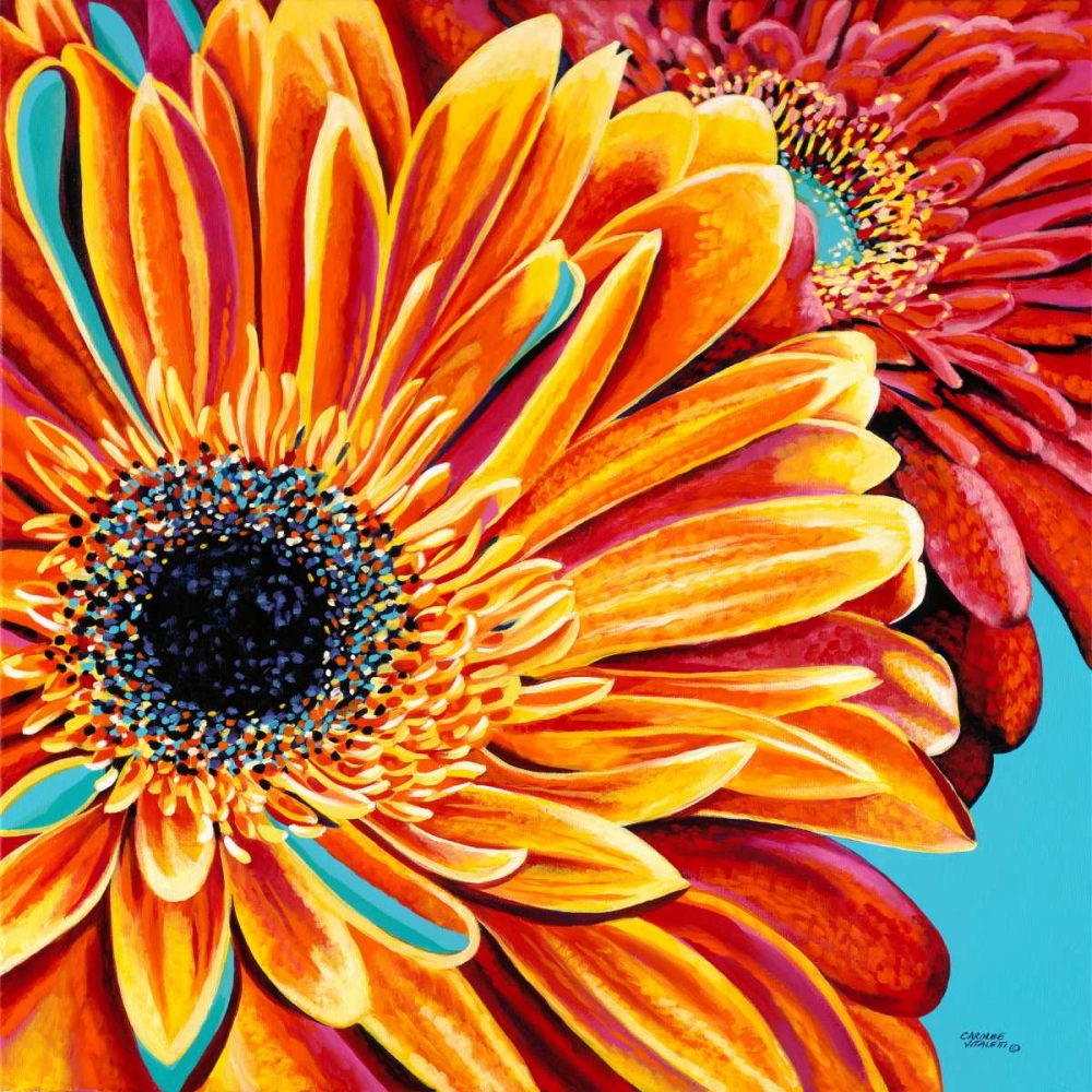 Wall Art Painting id:42372, Name: Color Bursts II, Artist: Vitaletti, Carolee