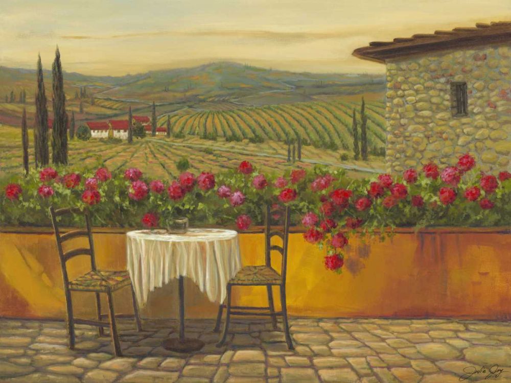 Wall art: Whispering Reds II, by Joy, Julie