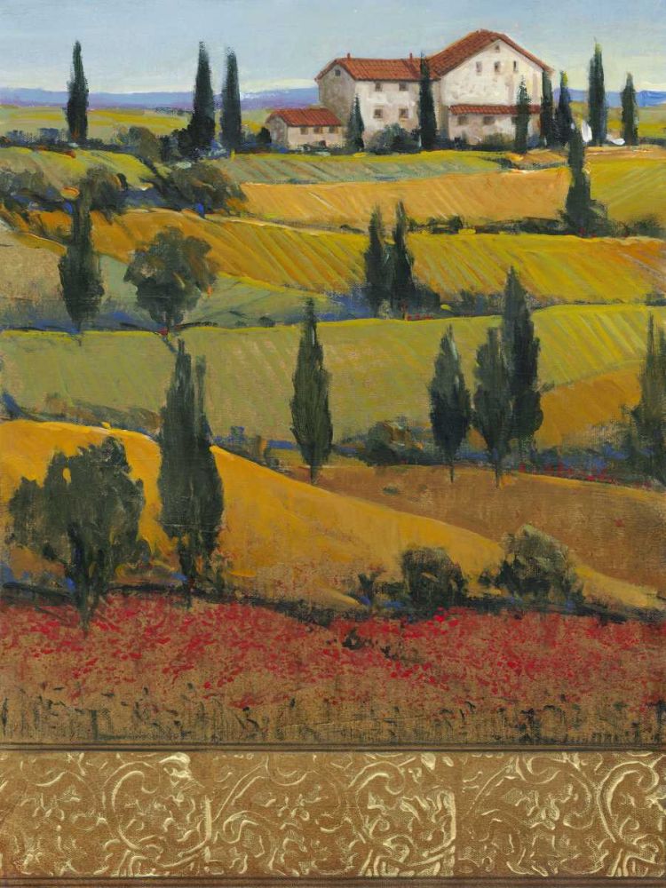 Art Print: Hilltop Villa I