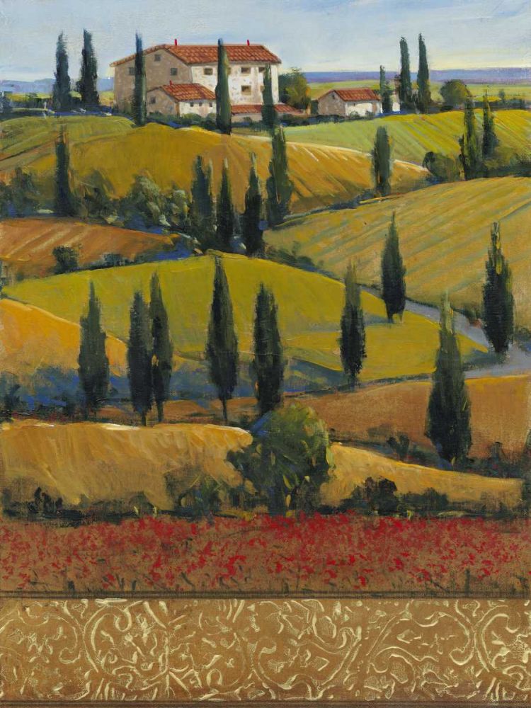 Wall art: Hilltop Villa II, by OToole, Tim