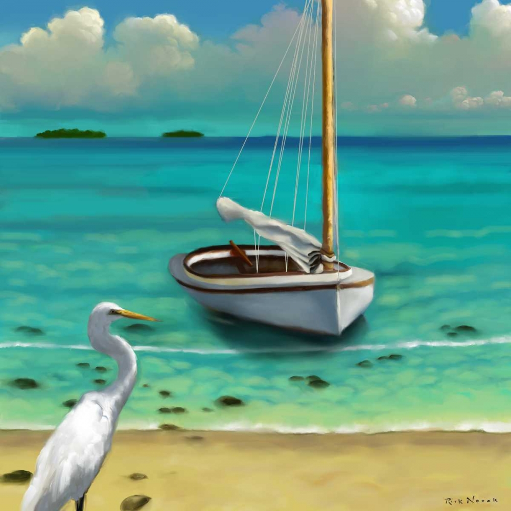 Wall Art Painting id:42456, Name: Sailing Serenity IV, Artist: Novak, Rick