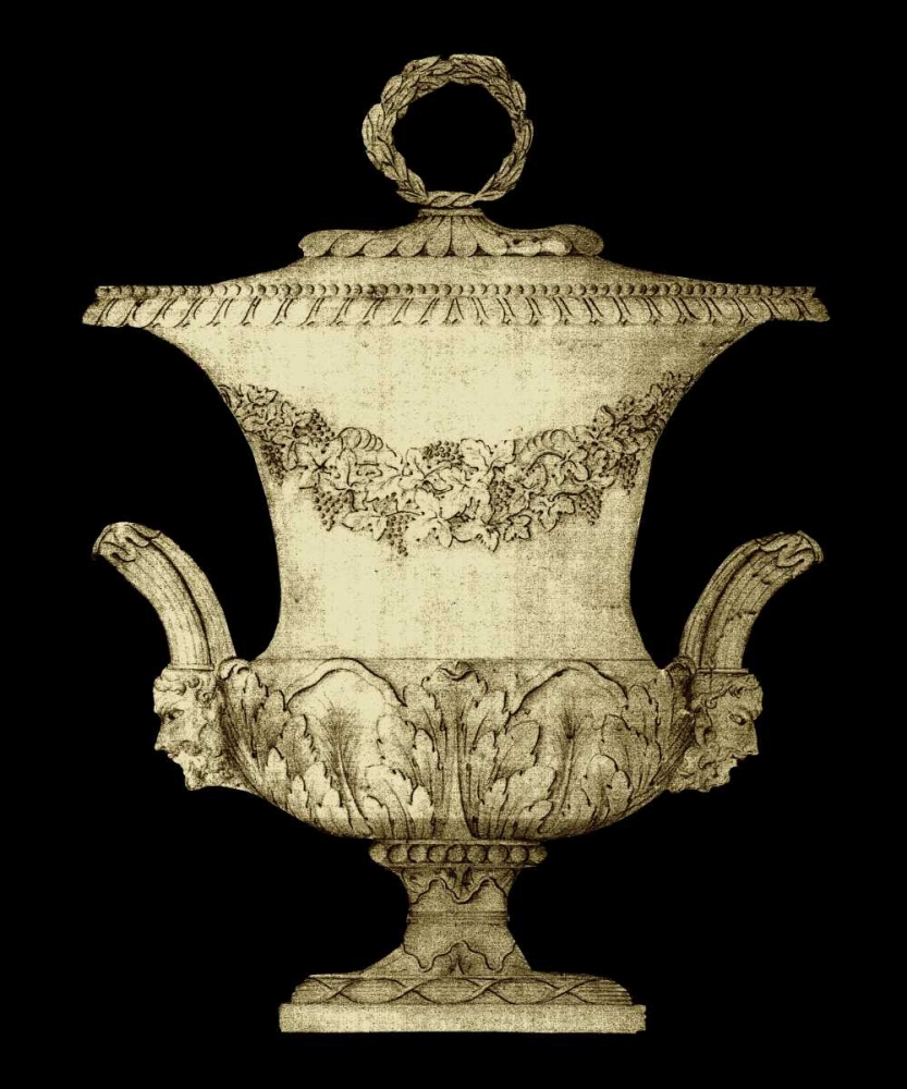 Wall Art Painting id:35258, Name: Garden Antiquities III, Artist: Vision Studio