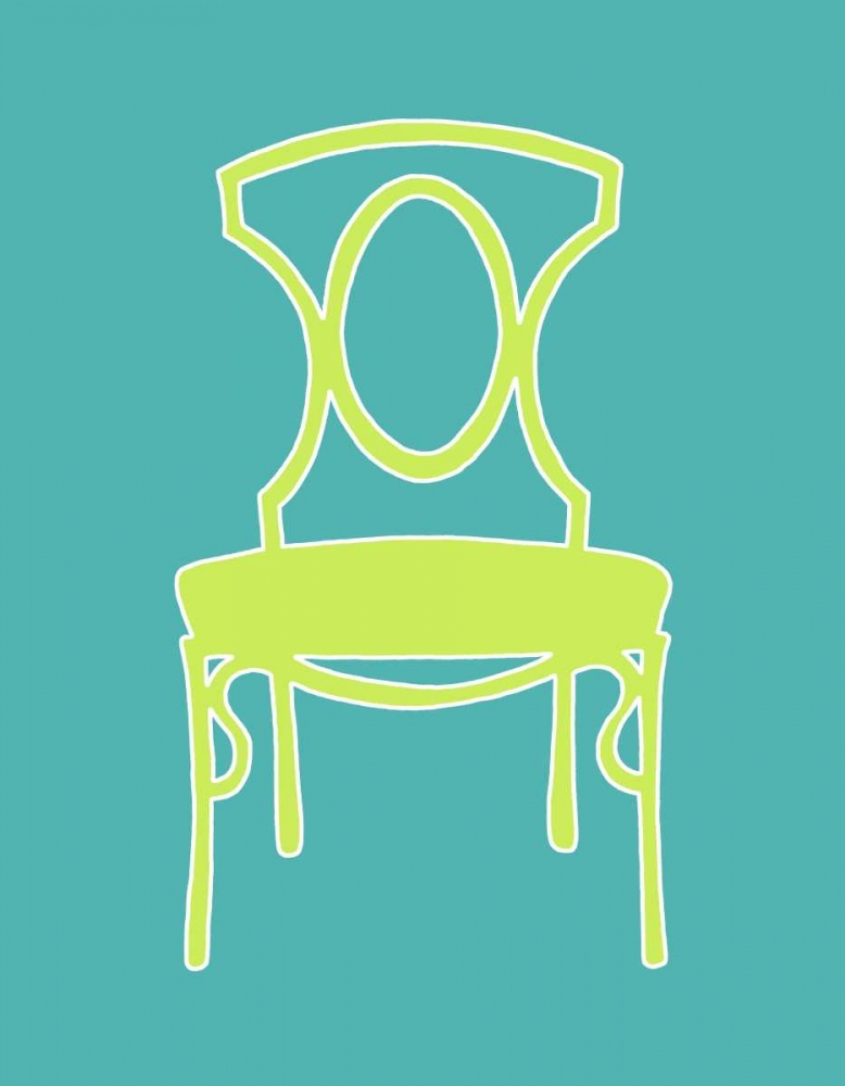 Wall Art Painting id:35267, Name: Graphic Chair I, Artist: Zarris, Chariklia