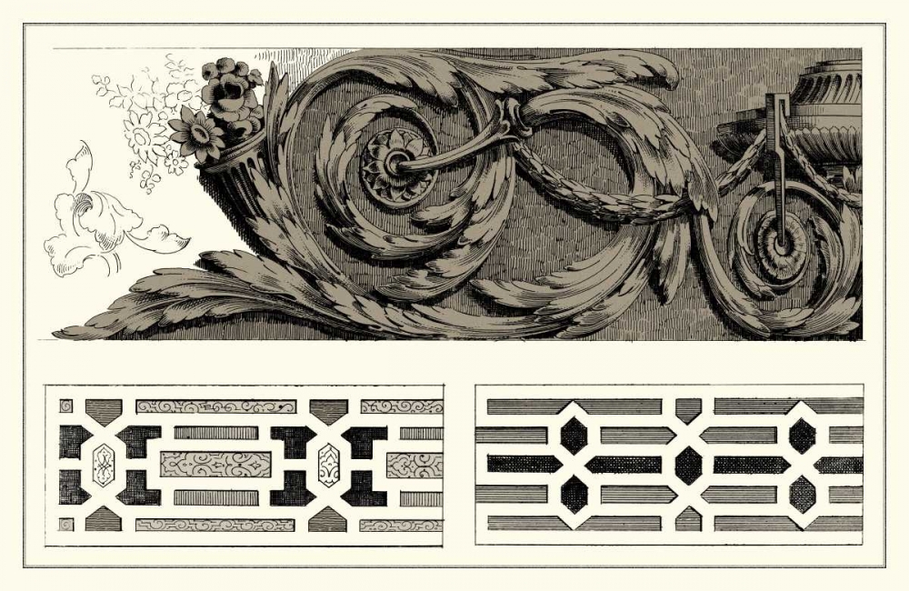 Wall Art Painting id:35274, Name: Baroque Details IV, Artist: Vision Studio