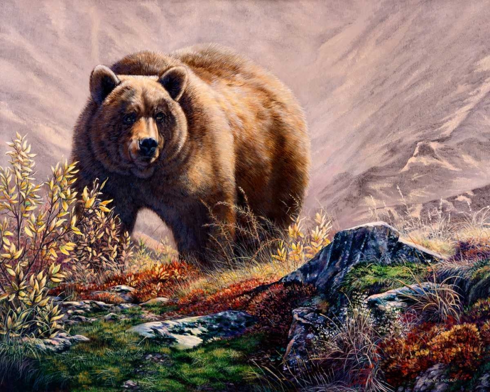 Wall Art Painting id:38443, Name: Beary Delight, Artist: Mock, Carolyn