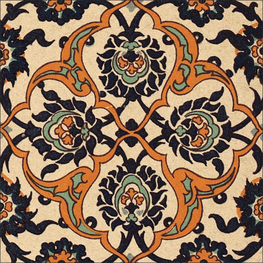 Art Print: Persian Tile IX