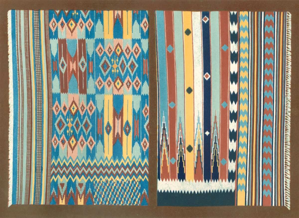 Wall art: Indian Carpet Design, by J.B. Waring