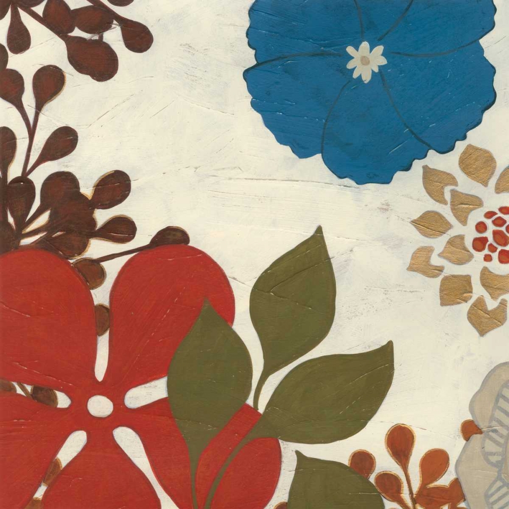 Wall Art Painting id:35586, Name: Island Fresco I, Artist: Vess, June Erica