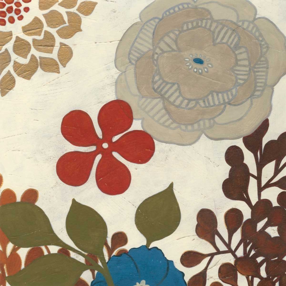 Wall Art Painting id:35587, Name: Island Fresco II, Artist: Vess, June Erica