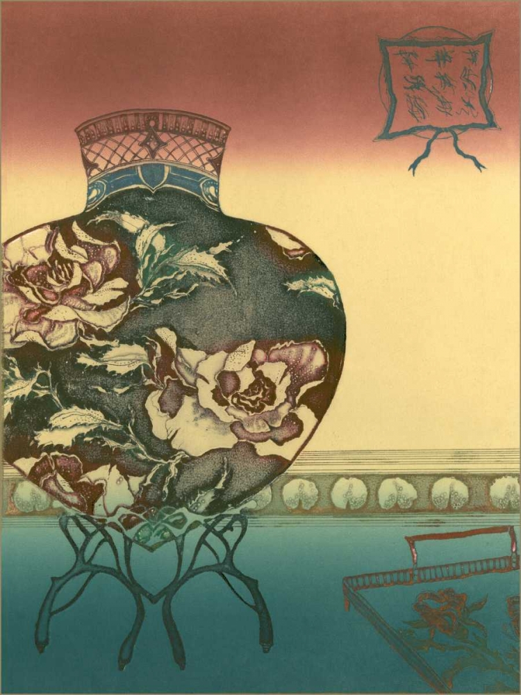 Wall art: Halcyon Urn I, by Unknown