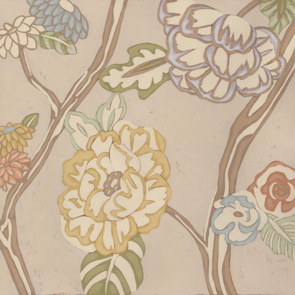 Wall Art Painting id:35603, Name: Organza Chintz II, Artist: Zarris, Chariklia