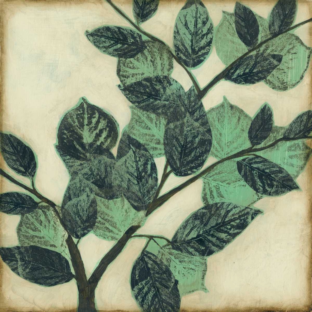 Art Print: Graphic Leaves I