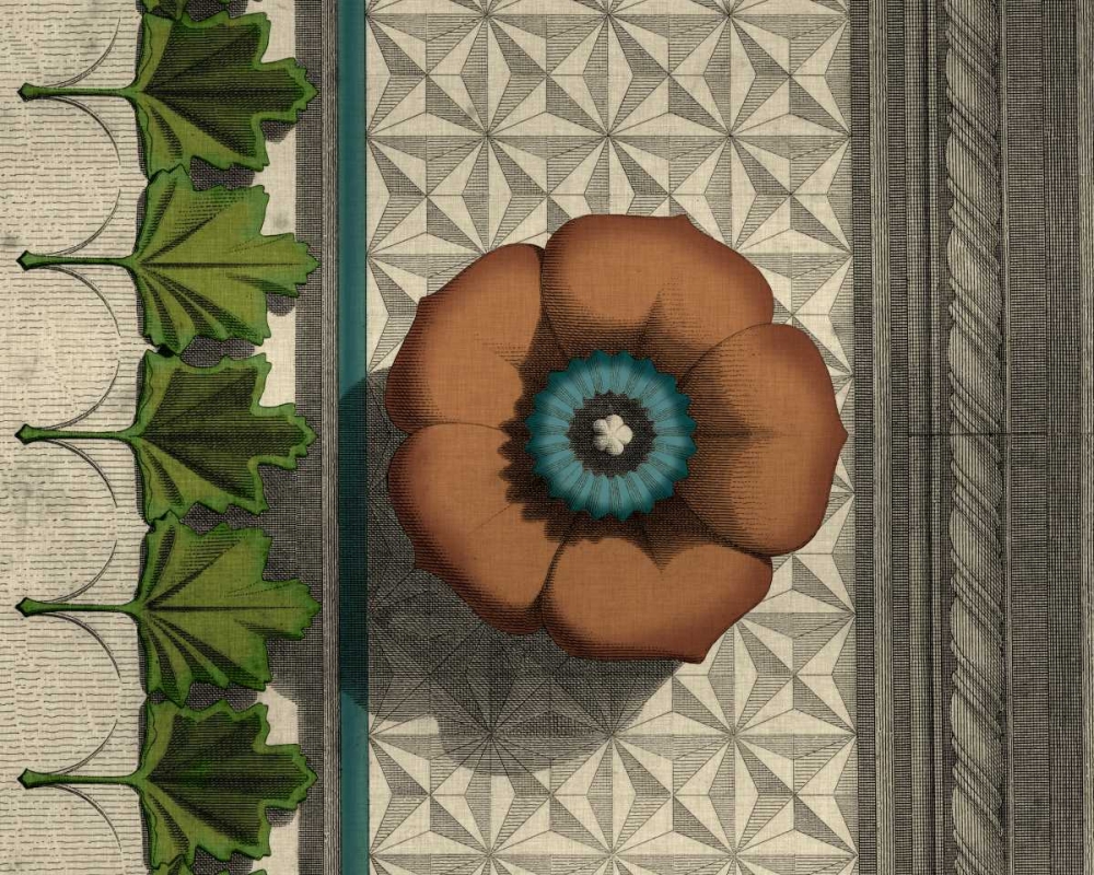 Wall Art Painting id:35638, Name: Floral Detail II, Artist: Vision Studio