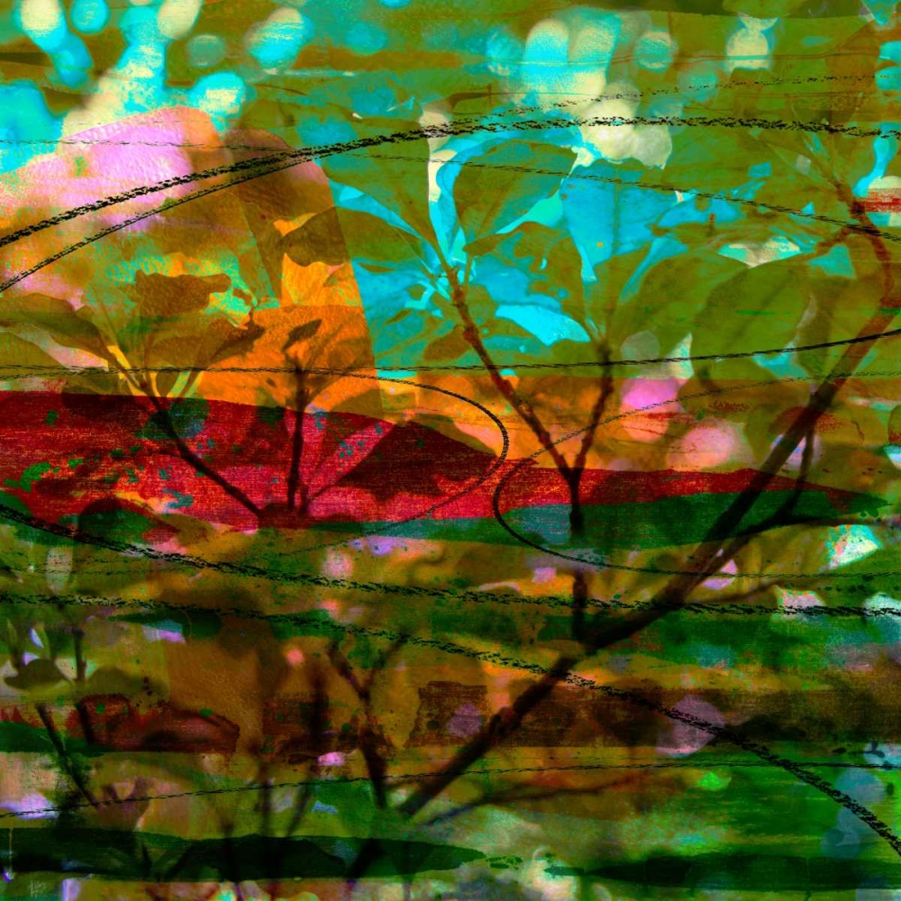 Wall Art Painting id:35647, Name: Abstract Leaf Study III, Artist: Jasper, Sisa