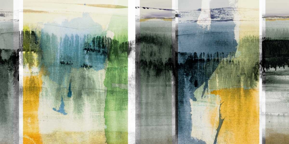 Wall Art Painting id:34325, Name: Forest Horizon I, Artist: Jasper, Sisa