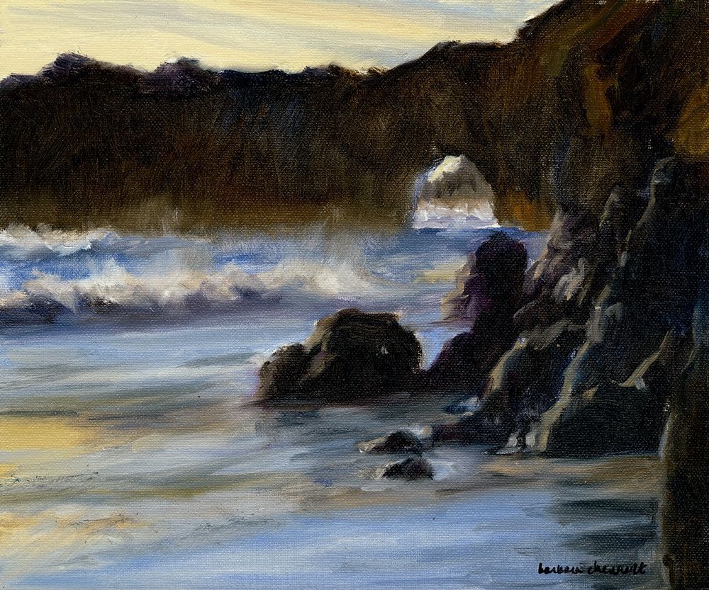 Art Print: Sunset on Santa Cruz