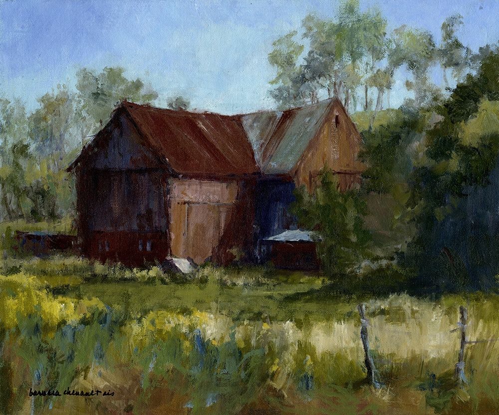 Art Print: Amish Country Barn