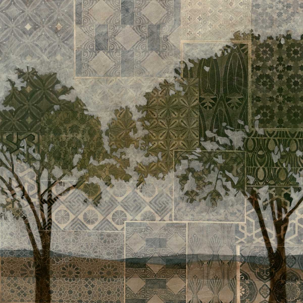 Wall Art Painting id:49860, Name: Patterned Arbor I, Artist: Meagher, Megan