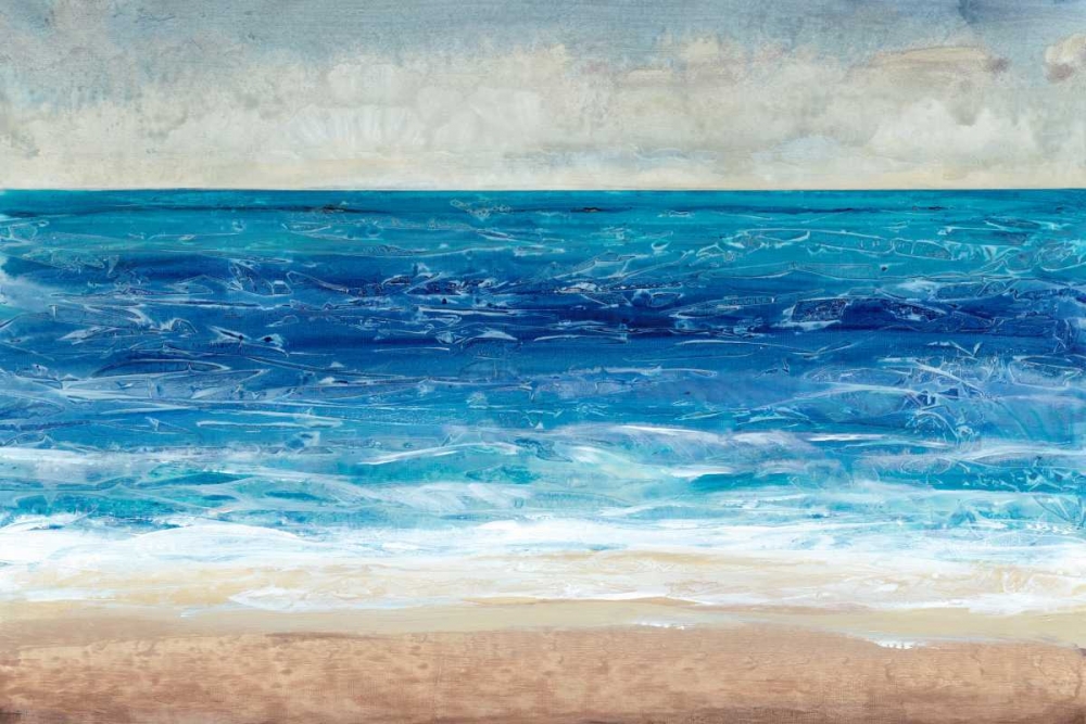 Art Print: Crashing Blue II