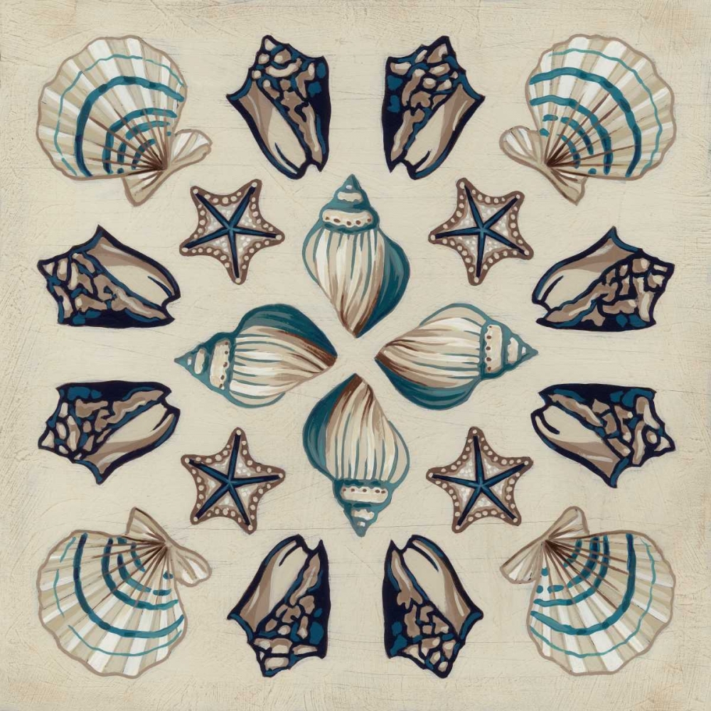 Art Print: Coastal Kaleidoscope I