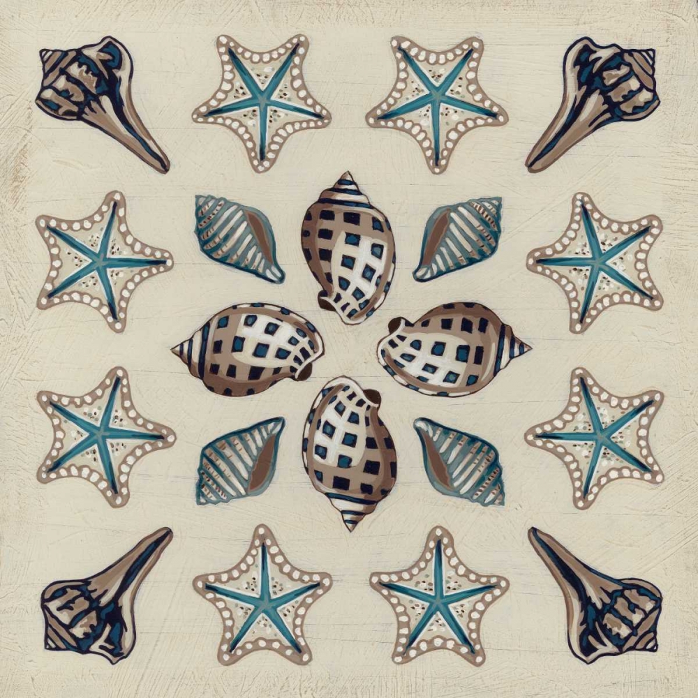 Art Print: Coastal Kaleidoscope III